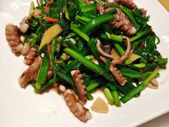 韭菜炒八爪鱼-华盛丰温州大排档(东三环南路店)
