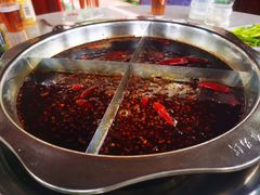 红汤锅底（大锅）-枇杷园食为鲜火锅(南山店)