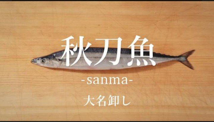 日本刺身鱼之"秋刀鱼"