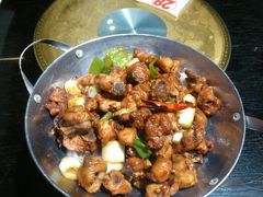 干锅鸡-刘胖子家常菜·蹄花焖藕(中南店)