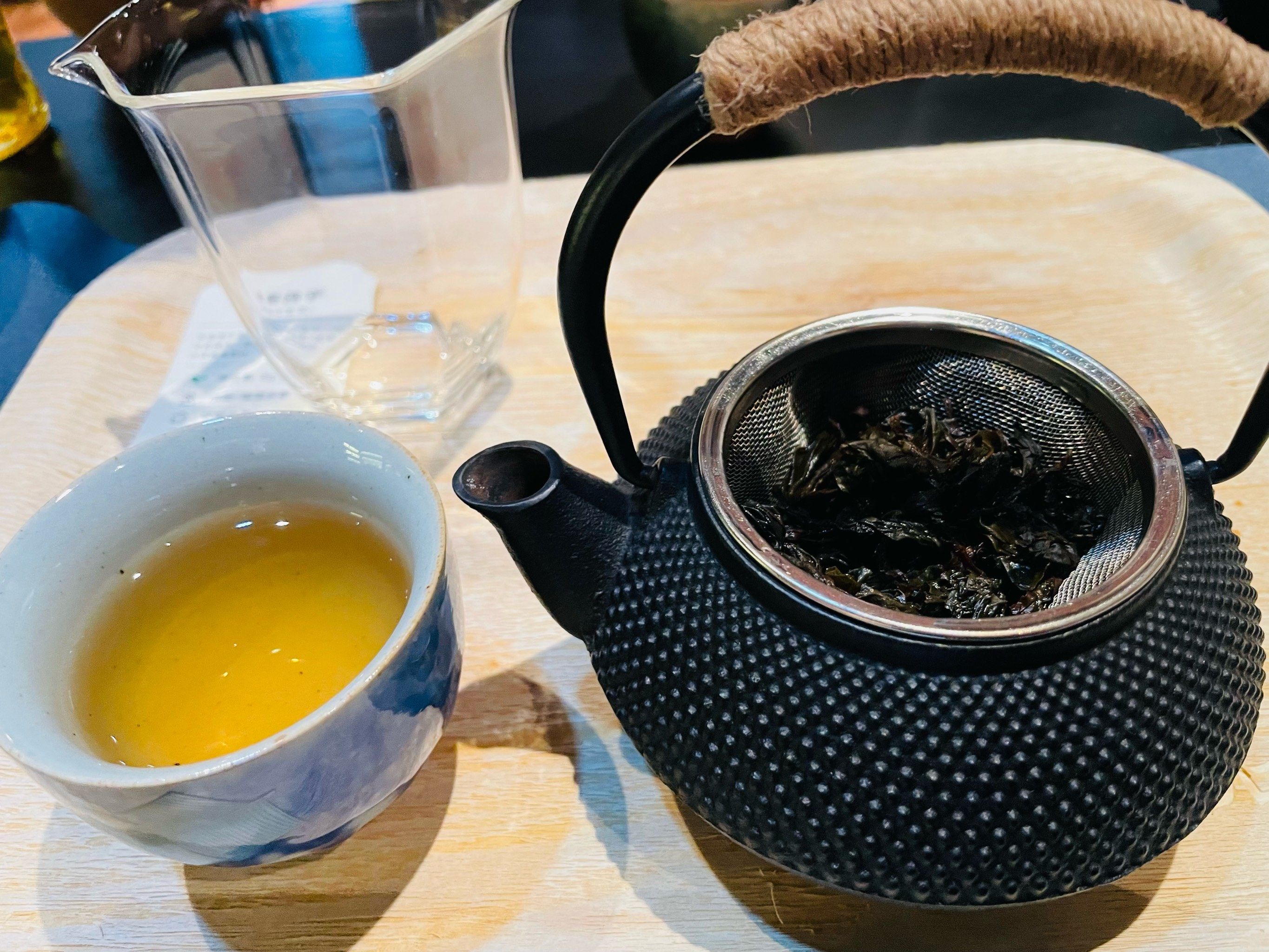 一杯茶的闲适午后