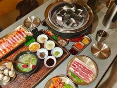 -围炉肉舍•炭烤活鳗•丹东海鲜烤肉(步行街店)