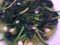 炒地瓜叶-味源白莲鹅