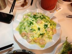 虾仁滑蛋饭&nbsp;看这料足的呀-新大咀港式茶餐厅(宝山万达店)