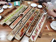 -胡须哥网红竹筒菜