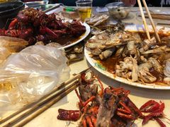 烤羊肉串-天津乾毓德饭庄·清真传统炒菜·海鲜烧烤(咸阳路店)