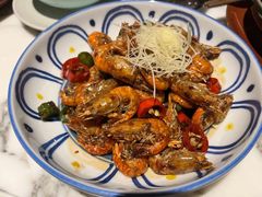 油爆虾-湖滨28中餐厅·西湖宴·杭州君悦酒店