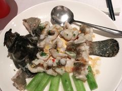 蒜香古法蒸老虎斑-北京厨房(SKP店)