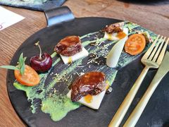 酸梅酱苹果煎鹅肝-甜阿姨·天台花园私房菜(万松园店)