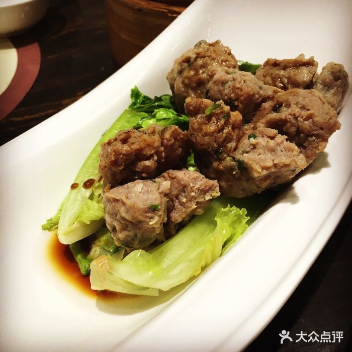 时蔬牛肉丸