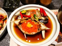 -草家酱蟹炭火烤肉店(珲春南路一店)