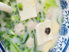 生汆丸子汤-东关吉祥西安腊汁肉夹馍(健德门店)