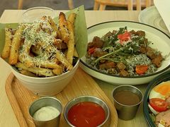 黑松露菌菇牛排饭-J's Cafe Lab