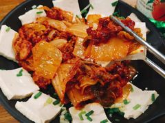 泡菜豆腐-包装马车·韩国料理·포장마차