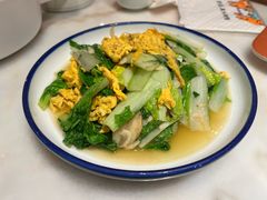 鸡蛋虾皮小白菜-小吊梨汤·北京菜·烤鸭(五角场万达店)