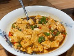 青椒肉沫滚豆腐-7017浙菜•建德味(中财店)