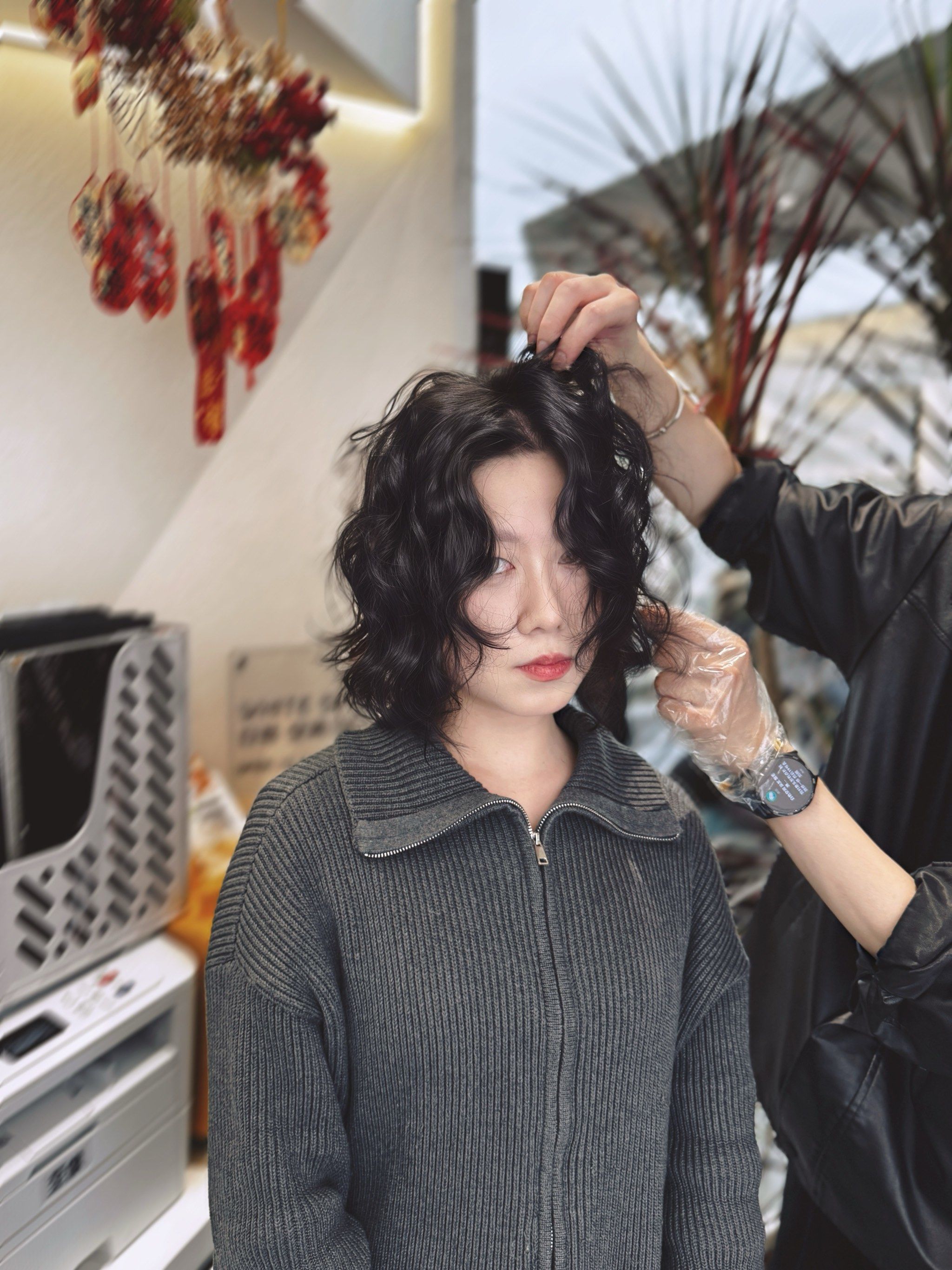 氛围感法式烫发