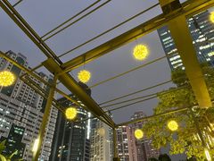 -深圳温德姆至尊酒店·大堂吧·户外花园