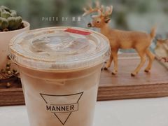 橘皮燕麦奶拿铁-Manner Coffee(大宁国际商业广场店)