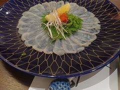 河豚刺身-桥岚·巷子鲜河豚鱼(专门店)