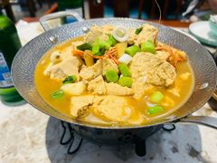 豆腐配虾-小乡小镇·传承桐庐土菜·老板亲自烧的菜