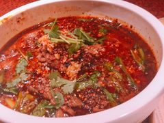 水煮牛肉-绿茶餐厅(华联万柳店)