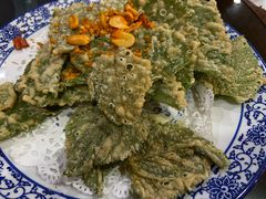 面拖桑树叶-天台徐家小吃