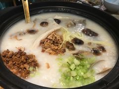 鲈鱼花蛤菌菇粥-潮粥荟·潮汕砂锅粥(朝阳大悦城店)