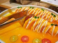橙汁木瓜-芭菲盛宴·环球美食(锦城万达广场店)