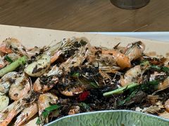 梅干菜葱爆虾-沈家花园如皋菜(海阳路店)