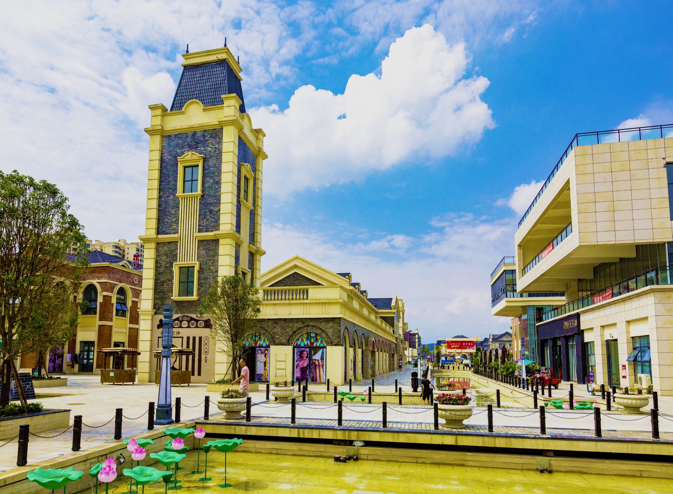 老上海格调的海派风情街,完美还原民国建筑