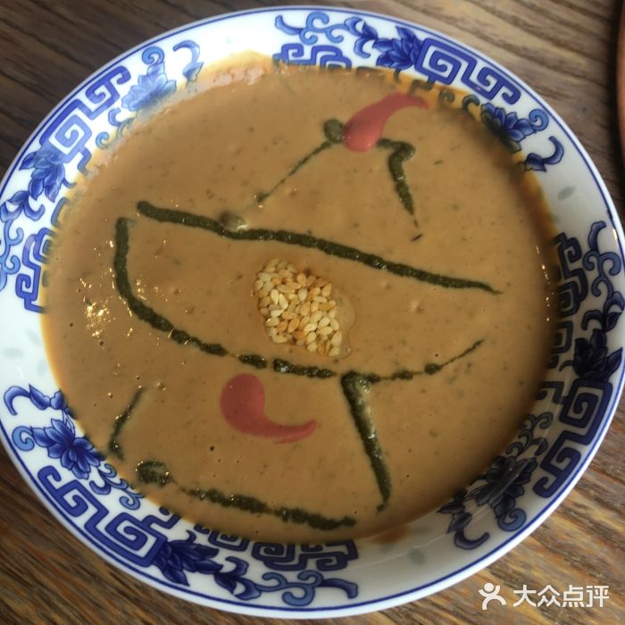 京涮铜锅涮肉(华贸店)京涮秘制麻酱料图片