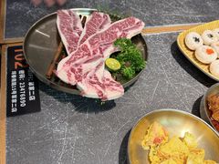 -草家酱蟹炭火烤肉店(珲春南路一店)