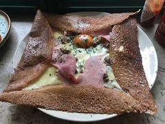 巴黎火腿鸡蛋芝士蘑菇可丽饼-RAC BAR(安福路店)