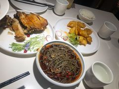 酸辣撅根粉-小放牛河北菜(长安万达店)