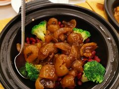 鲍汁腰豆海参-国贸旋转餐厅(国贸广场店)