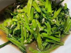 蒜泥空心菜-新凯旋烧烤·燕姐千岛湖土菜