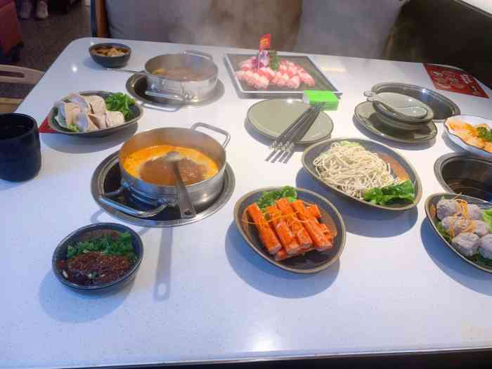 千锅涮肥牛火锅(普宁万泰汇店)-"唱完歌,朋友就说晚餐一起吃这个吧,起