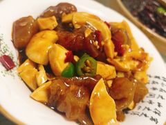 蛋白烧牛筋-神仙钵湘香土菜馆(光华路店)