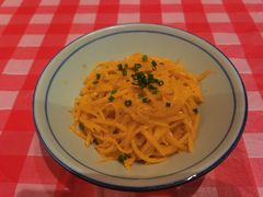蟹黄咸蛋土豆丝-荆九爷爆炒桥头三嫩(浙大店)
