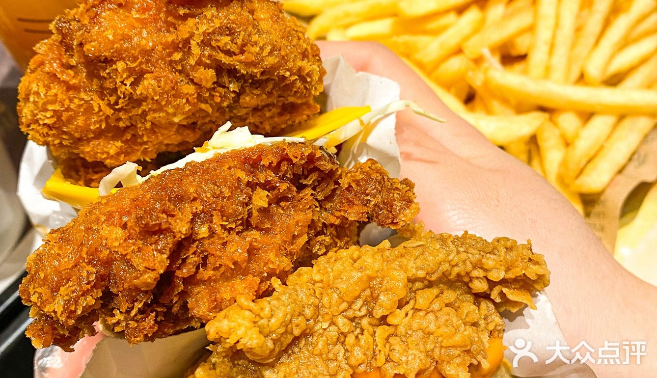K记断货王肉霸堡终于回归啦！好吃哭！