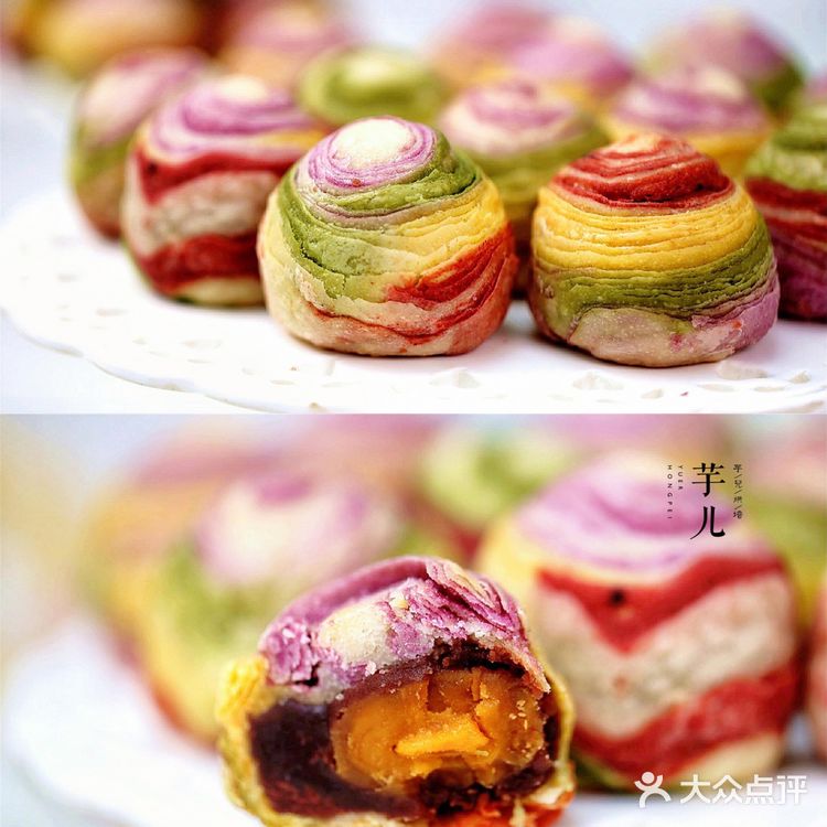 ㊙️详细彩色蛋黄酥攻略❗️层层分明🔥一碰掉渣❗️💯💯