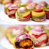 ㊙️详细彩色蛋黄酥攻略❗️层层分明🔥一碰掉渣❗️💯💯