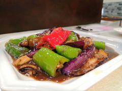 黑椒茄子-紫竹林素食(祖庙路店)