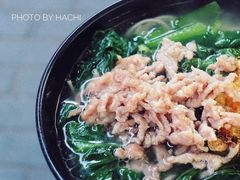 小锅青菜肉丝面-凯丽上海阳春面馆(德仁里店)