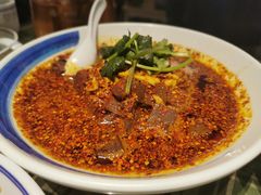 辣子蒜羊血-大厨小馆(华阳城店)