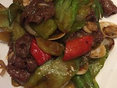 酸菜白贝凉瓜炒牛肉-新兴·金羊座·粤菜点心(乐峰店)