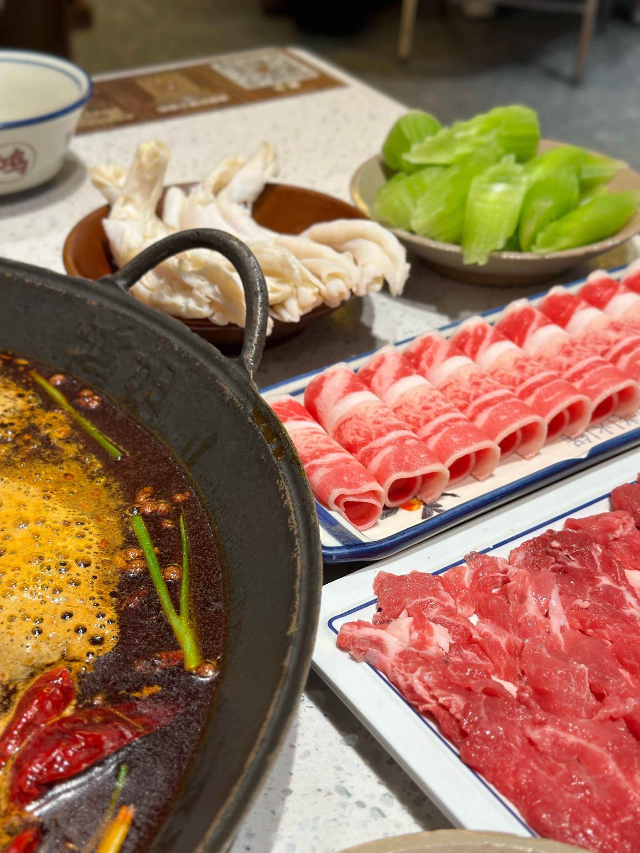 天冷了就要吃火锅