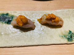 牡丹虾海胆寿司-鮨青(恒基名人购物中心店)