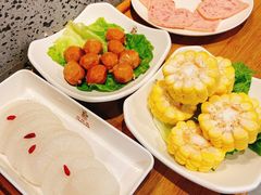 潮汕手打牛筋丸-云中鱼蒸汽石锅鱼(浦东食品城店)